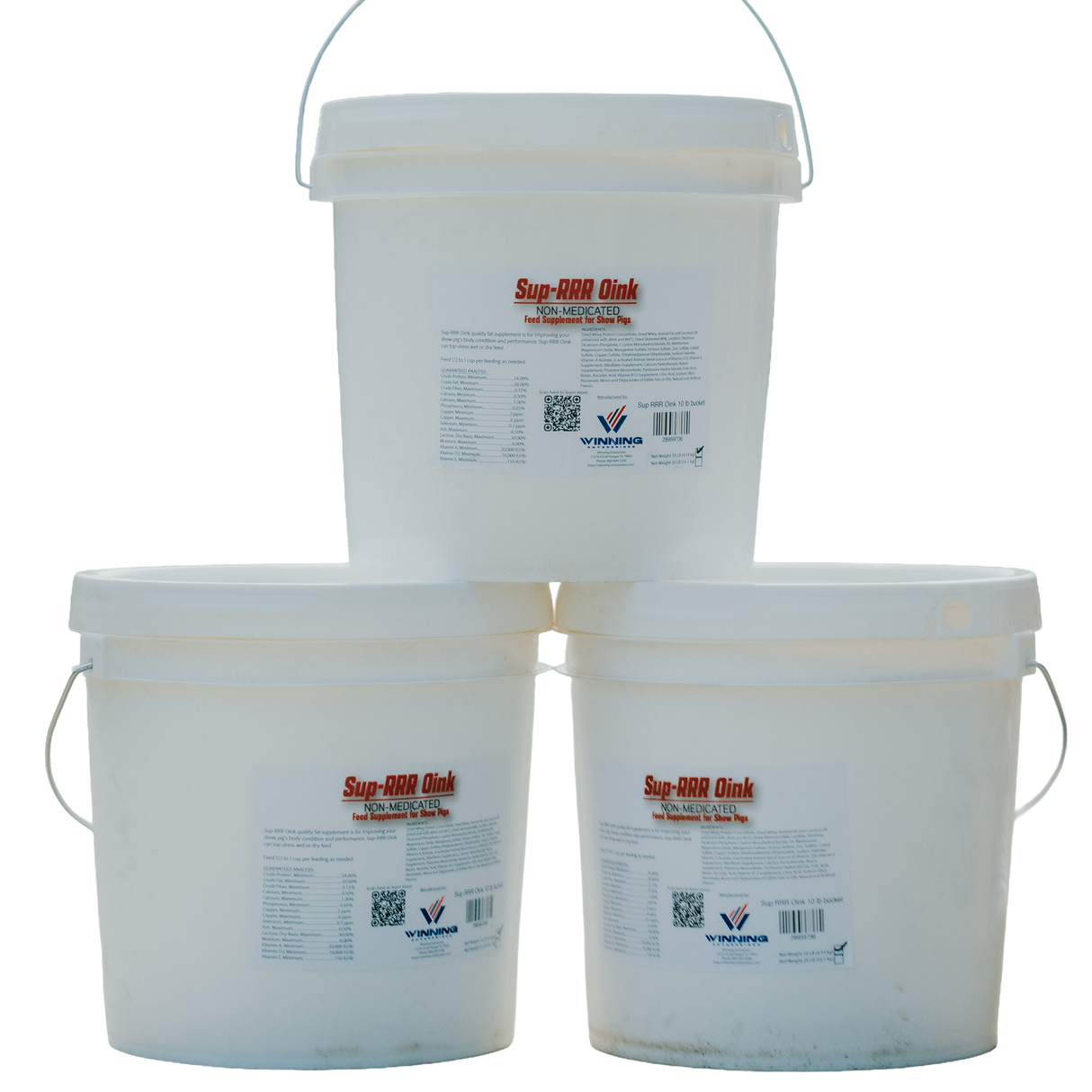 Sup-RRR Oink 10 lb bucket